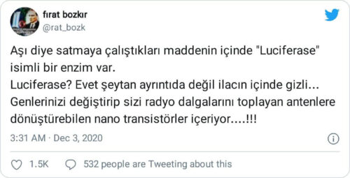 aşı luciferase enzimi