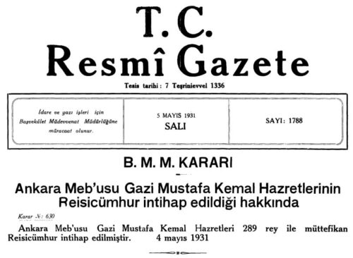 ataturk-cumhurbaskani-secimi-1931