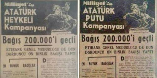 atatürk heykeli putu montajı