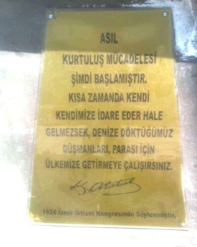 ataturk izmir iktisat kongresi