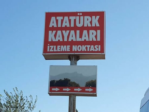 atatürk kayaları izleme noktası