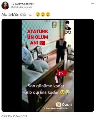 ataturkun olum ani sanilan