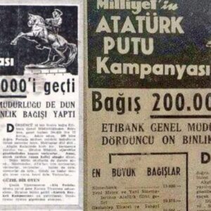atatürk putu heykeli kampanyası