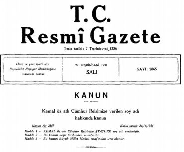 24 Kasım 1934 tarihli 2587 sayılı kanun