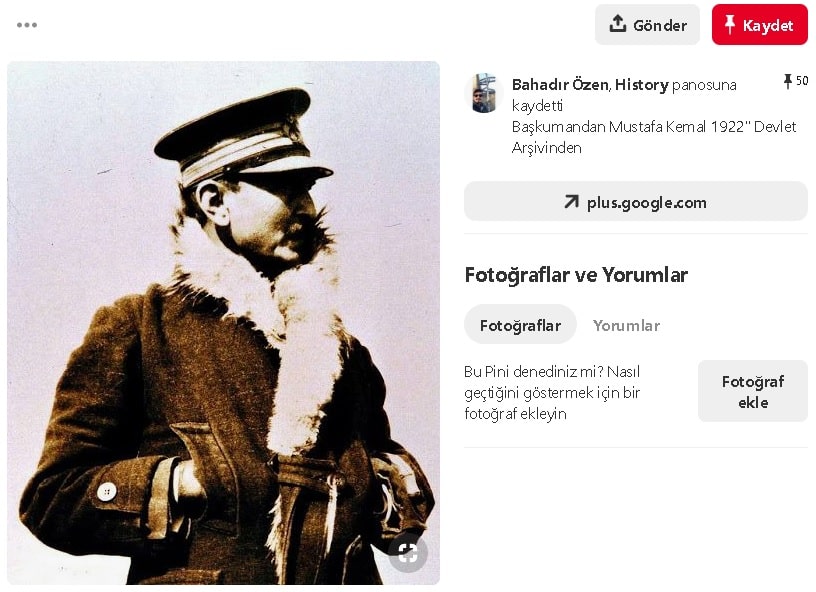 atatürk askerlik fotoğrafı