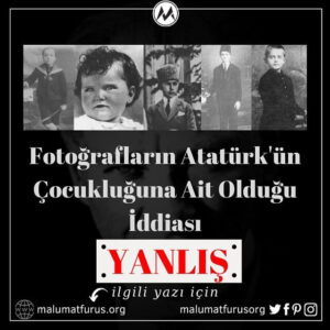 Atatürk'ün çocukluk fotoğrafları
