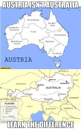 austria australia difference
