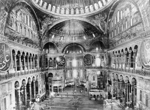 ayasofya camii içi