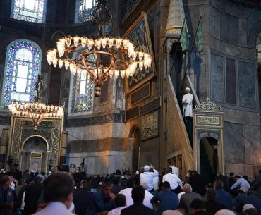 ayasofya ilk cuma namazı hutbesi