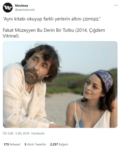 ayni kitabi okuyup farkli yerlerin altini cizmisiz muzeyyen