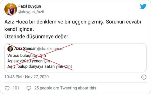 aziz sancar virüs