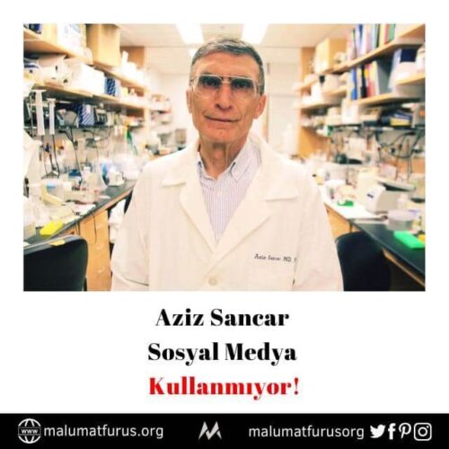 aziz sancar sosyal medya