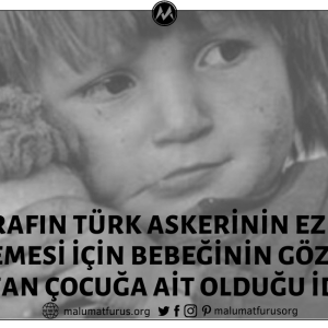 Fotoğrafın Bebeğinin Gözlerini Türk Askerinin Eziyetini Görmemesi İçin Kapatan Çocuğa Ait Olduğu İddiası Asılsız