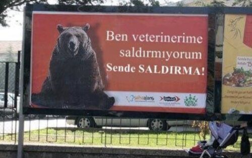 ben veterinerime saldırmıyorum sen de saldırma