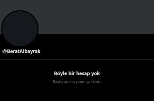 berat albayrak twitter kapalı