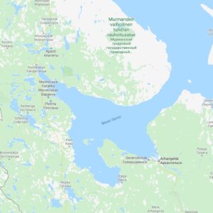 beyaz deniz haritası