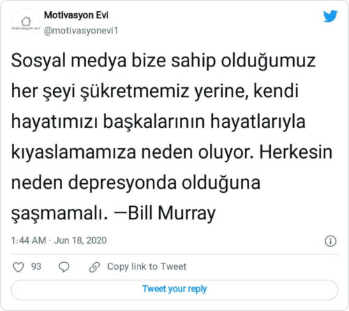 bill murray sosyal medya depresyon