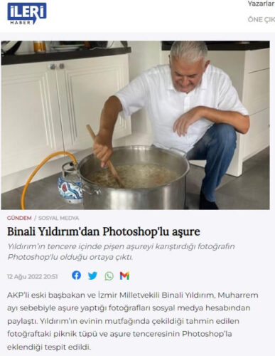 binali yildirim asure photoshop iddiasi