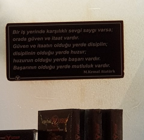 bir iş yerinde karşılıklı sevgi ve saygı varsa