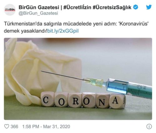 koronavirüs yasak