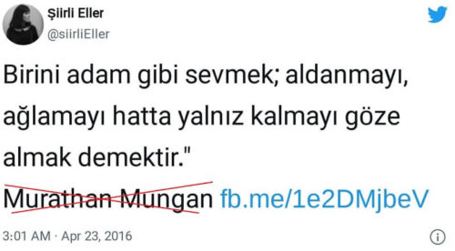 birini adam gibi sevmek