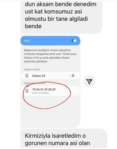 bluetooth aşı deneyi