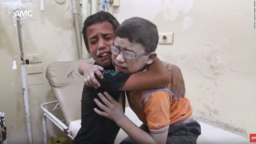 bombalı saldırıda kardeşlerini kaybeden suriyeli çocuklar