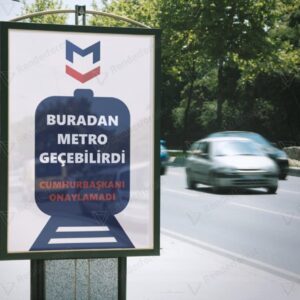 buradan metro gecebilirdi