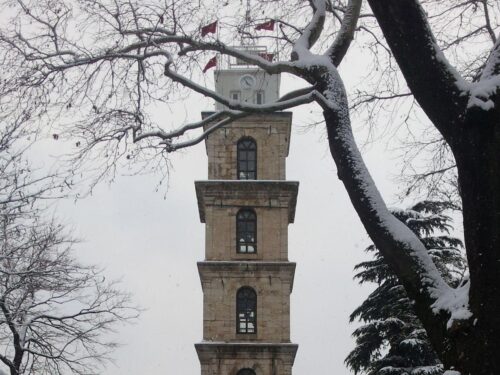 Bursa Tophane Saat Kulesi PVC