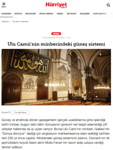 Bursa Ulucami Minberi