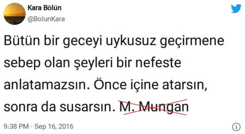 butun bir geceyi uykusuz gecirmene sebep olan seyleri