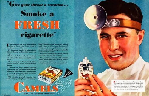 camel sigara reklamı