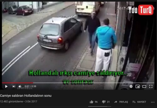 camiye saldıran Hollandalı