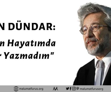 Can Dündar Ben Hayatımda Şiir Yazmadım