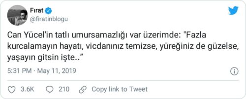 can yücelin tatlı umursamazlığı