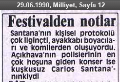 carlos santana konseri haber