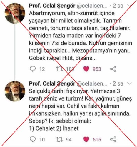 celal sengor altin zumrut icinde yasayan bir millet olmaliydik