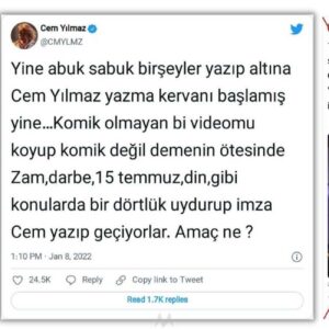 cem yilmaz 15 temmuz zam