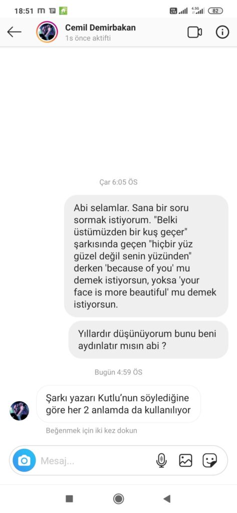 cemil demirbakan hicbir yuz guzel degil senin yuzunden 