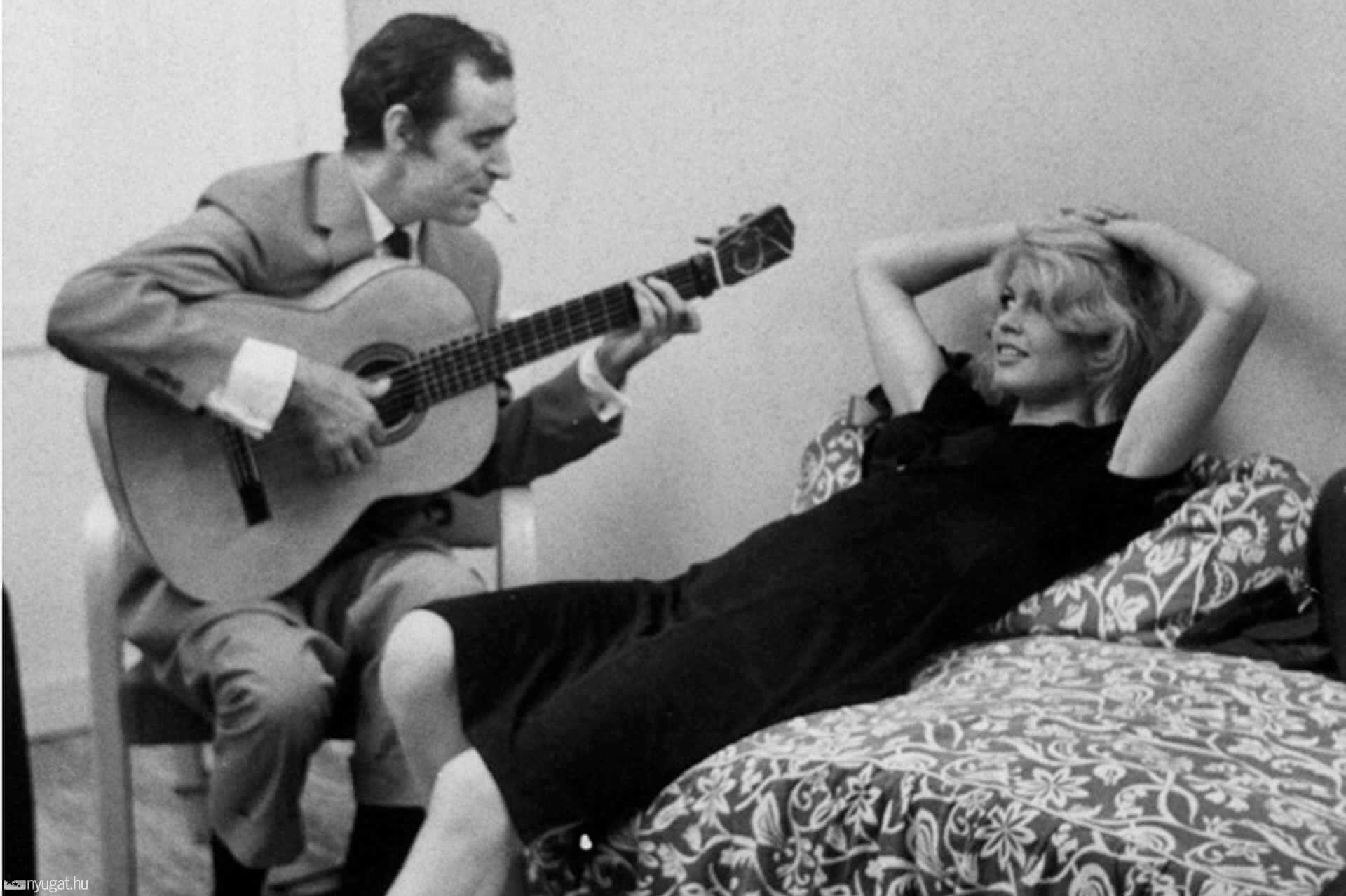 charles aznavour brigitte bardot