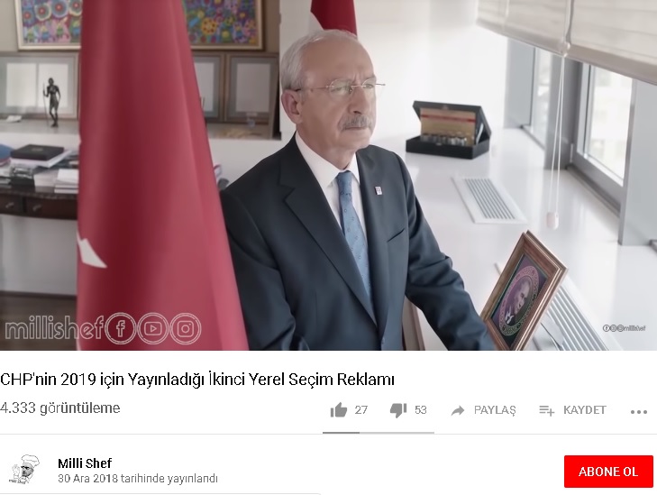 Ahmet Hakan'ın CHP Lideri Kemal Kılıçdaroğlu'nun Seçim Reklam Filmi Hakkında Köşe Yazısı
