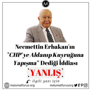 necmettin erbakan chp