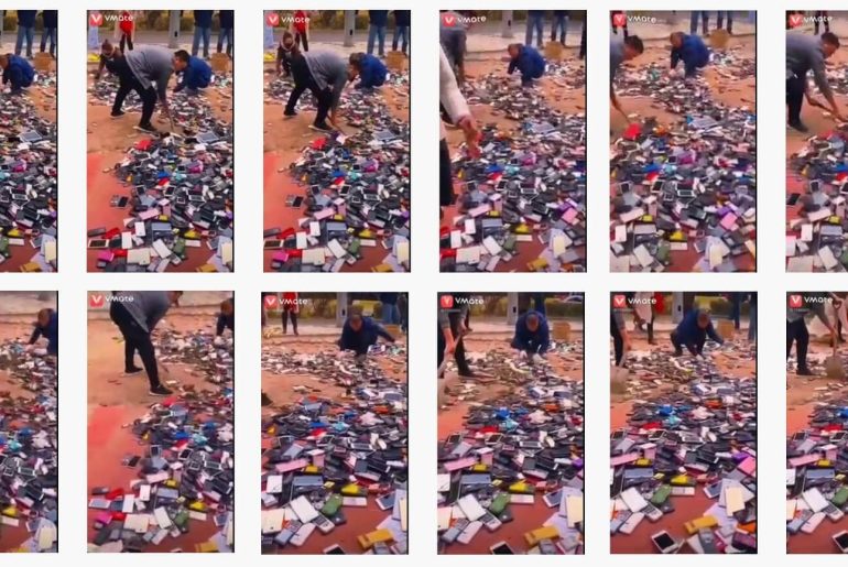 çin ölenlerin cep telefonu