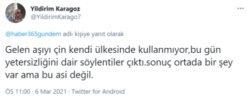 çin kendi ülkesinde aşı kullanmıyor