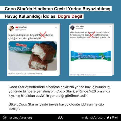 coco star havuc hindistan cevizi