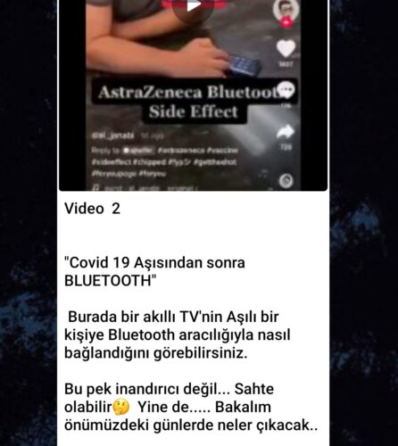 covid aşısından sonra bluetooth