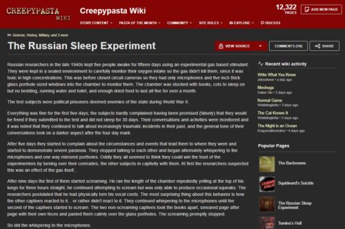 creepypasta rus uyku deneyi
