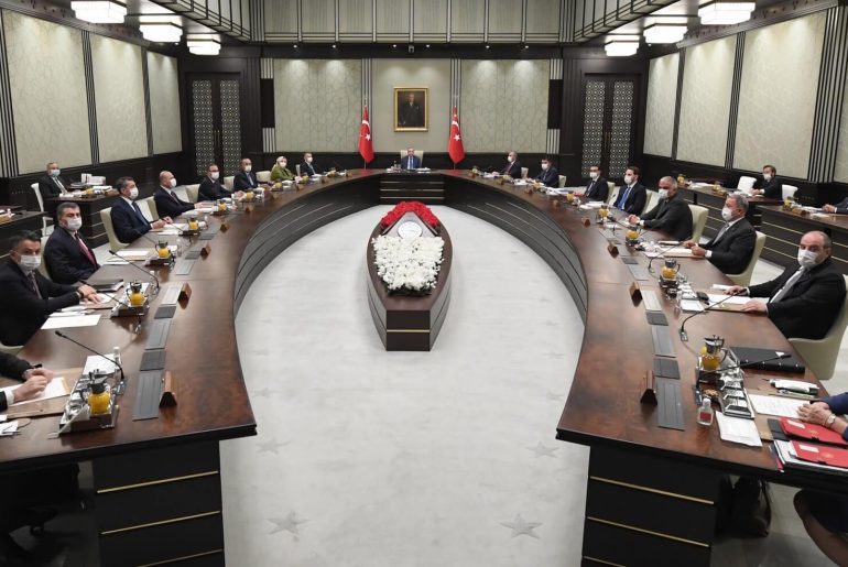 cumhurbaşkanlığı kabine bakanlar toplantısı