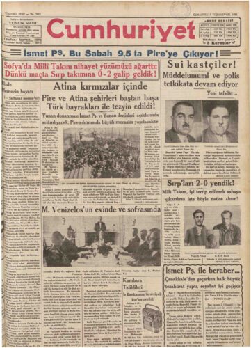 cumhuriyet 3 ekim 1931