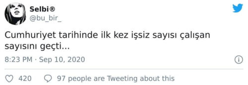 işsiz sayısı çalışan sayısını geçti